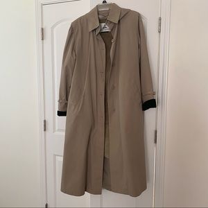 Misty Harbor Long Raincoat/Trenchcoat